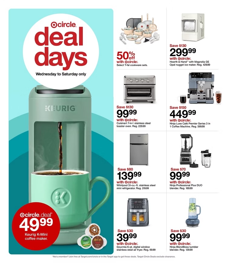 Target Spring Sales Target releases 50-page ad detailing this weekend's big spring deals