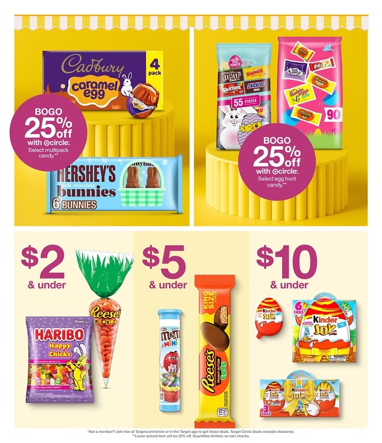 A group of candy packages