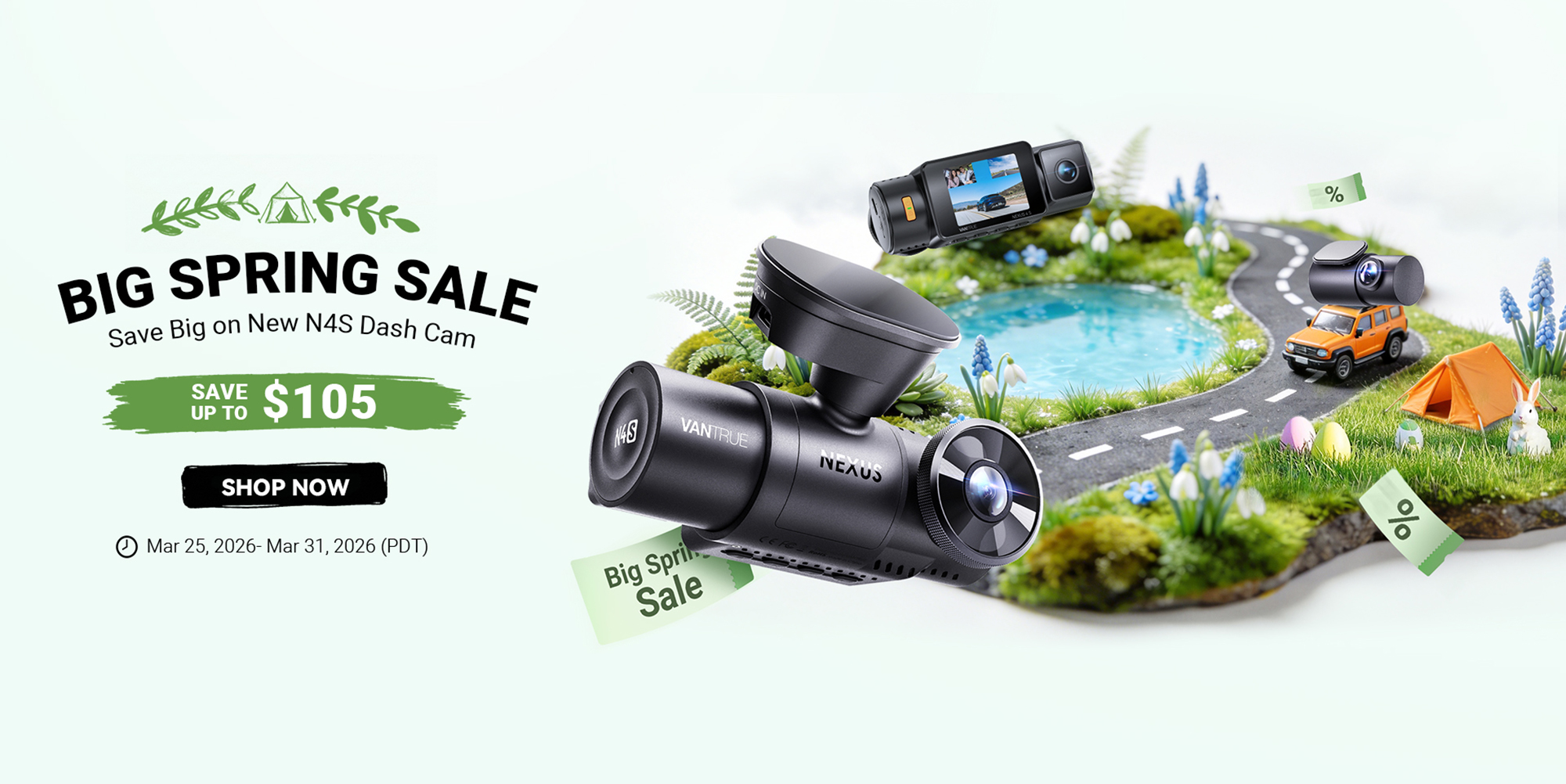 A video camera on a road