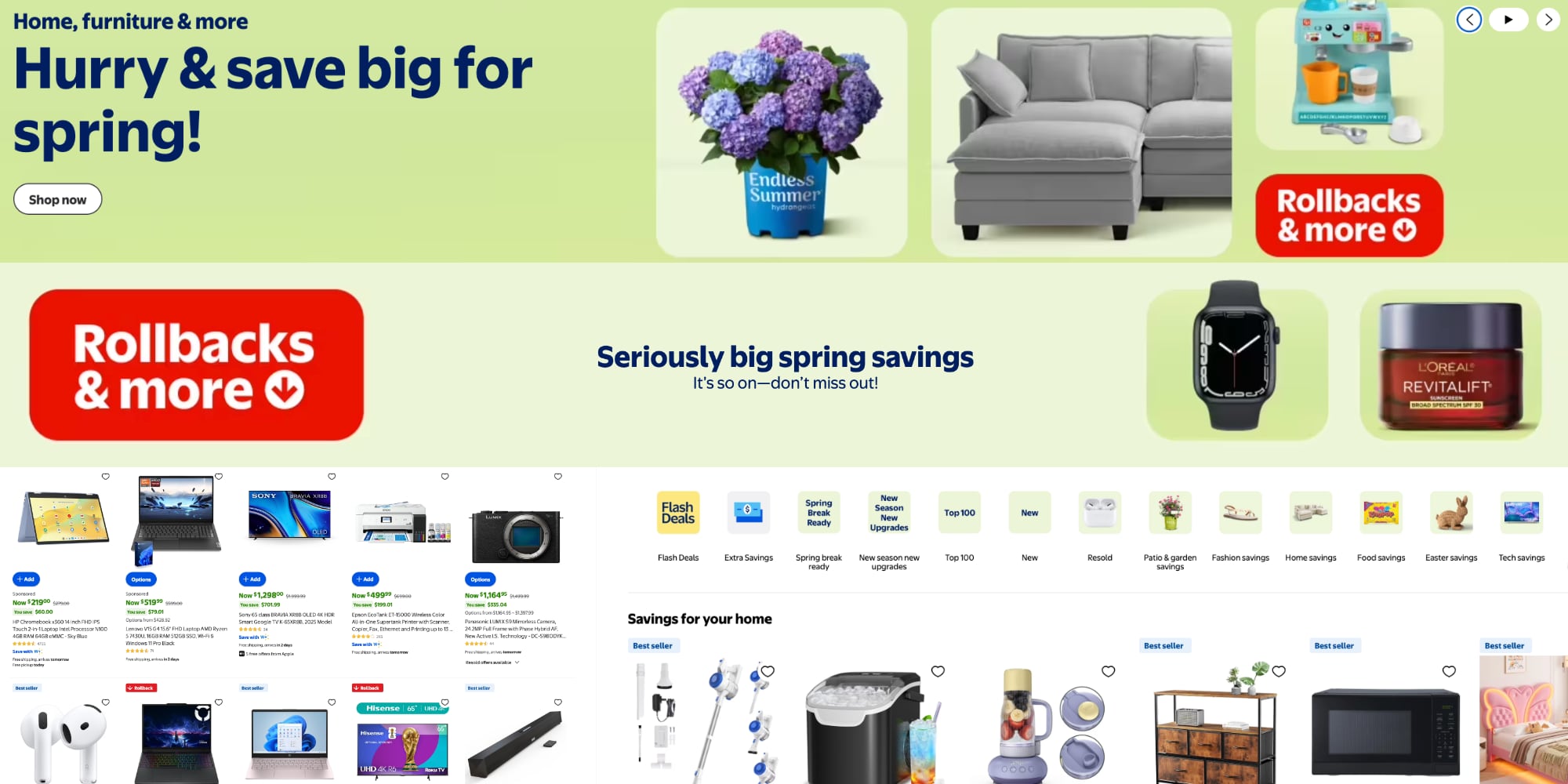 Walmart 2026 Spring Super Savings Event