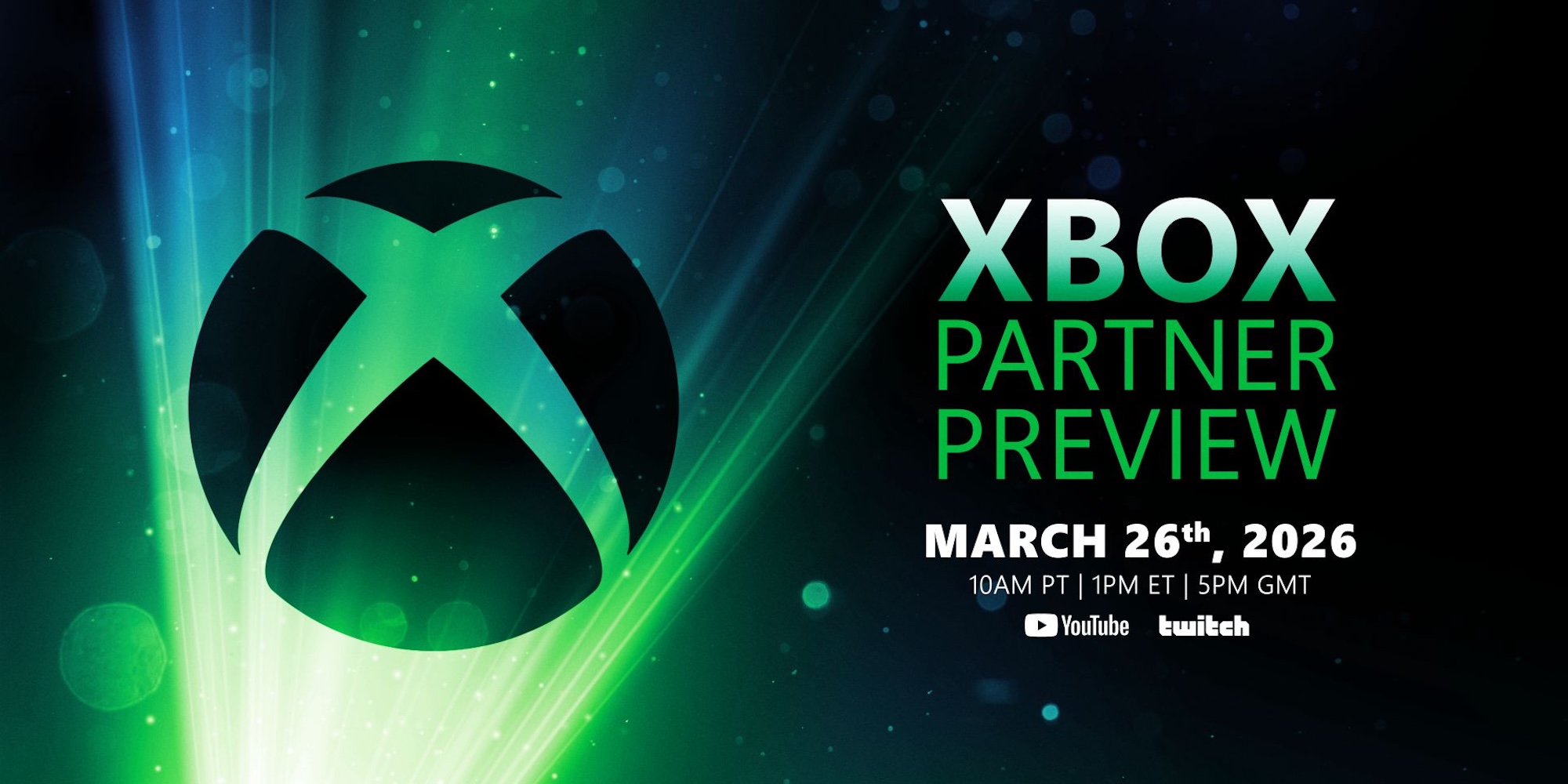 A video game logo on a black background