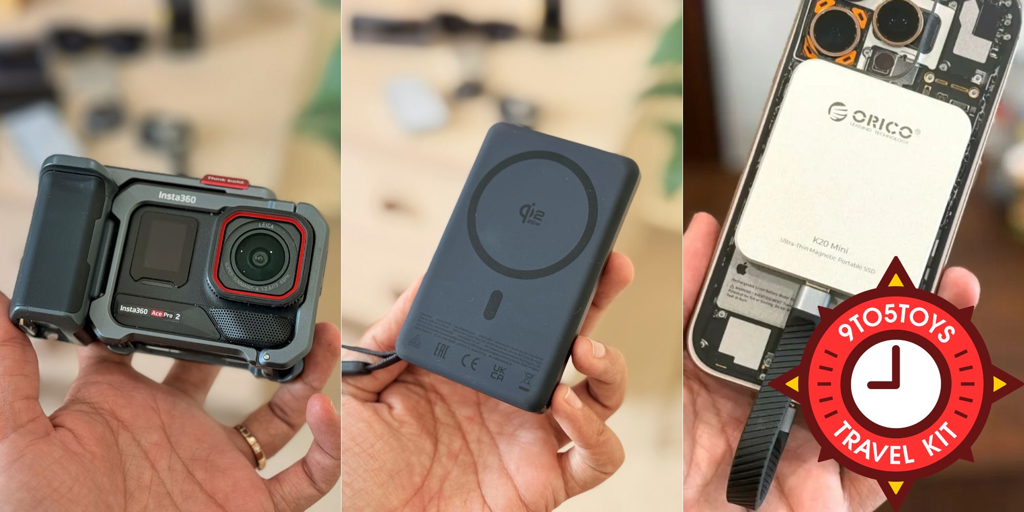 Image showing a camera, power bank, and an SSD.