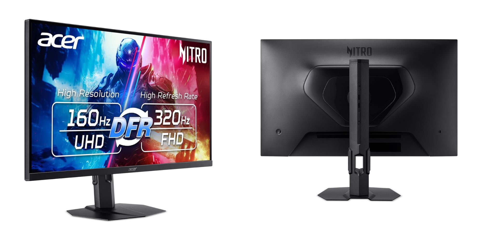 4kモニター　acer 32インチ This Acer 32-inch gaming monitor lets you pick between 4K 160Hz
