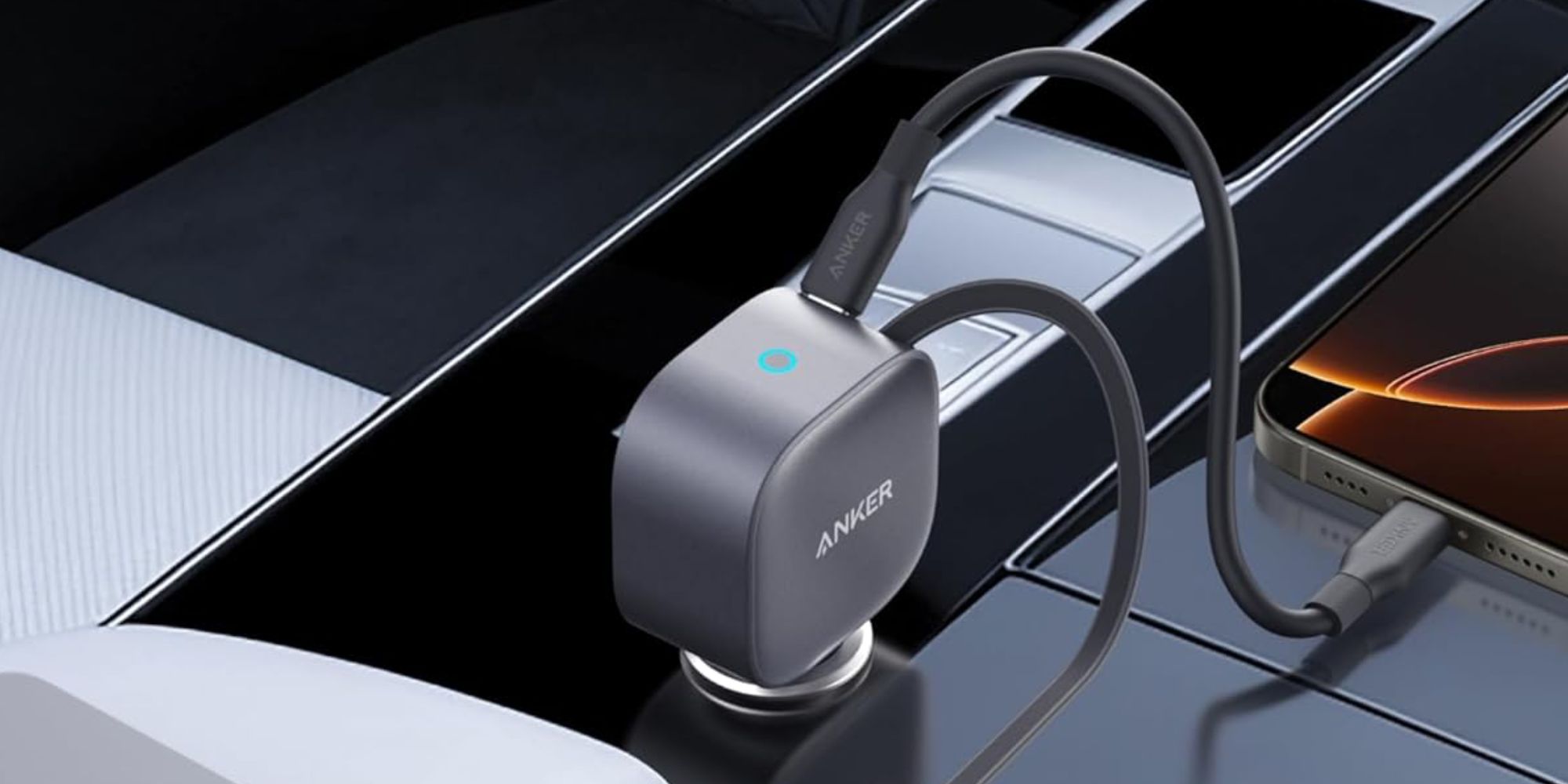 Image showing Anker's 45W car charger.