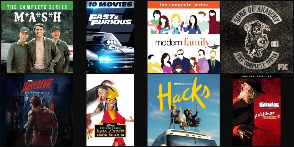A collage of movies