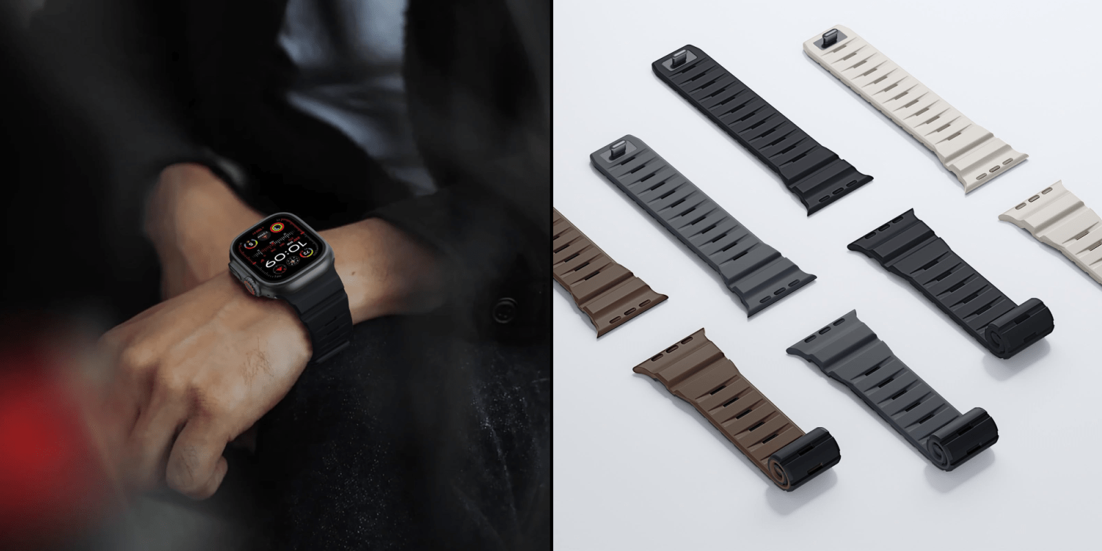 A close up of a watch