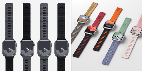 A group of smart watches