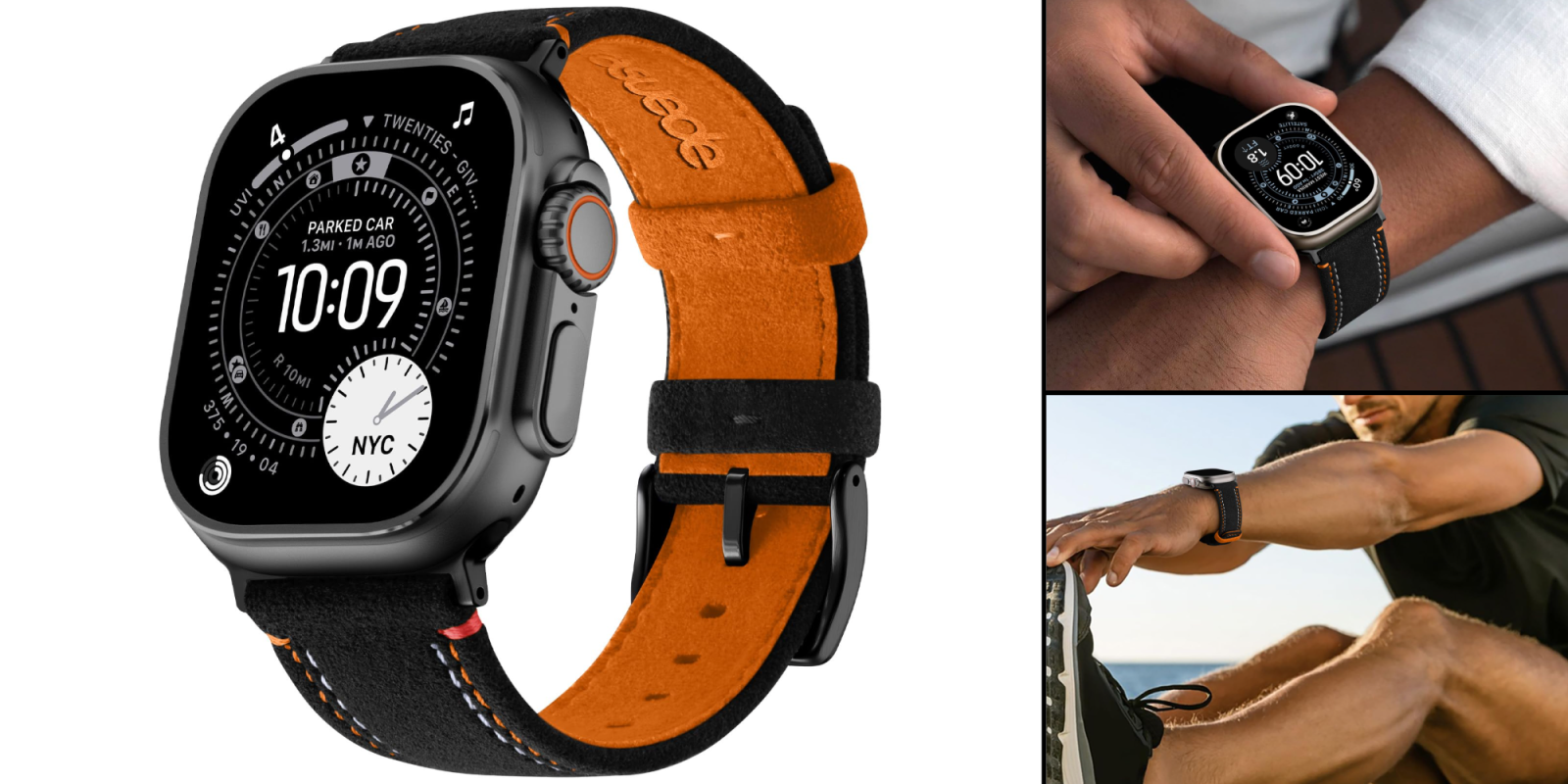 A close up of a watch