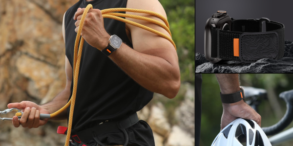 A man holding a yellow rope