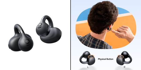 A close-up of a headphone