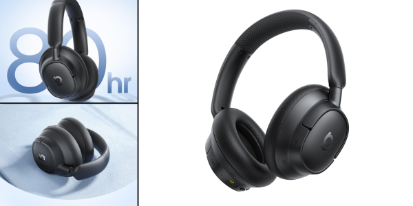 A close up of a headphone