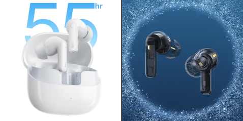 A close up of a white device