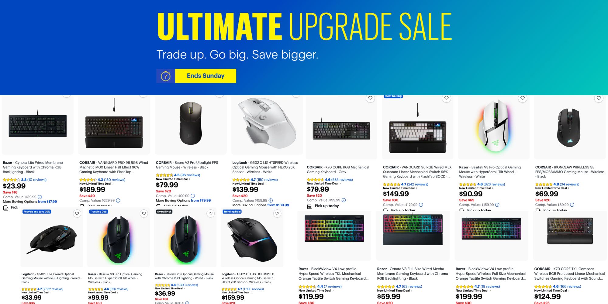 A screenshot of a computer mouse and keyboard