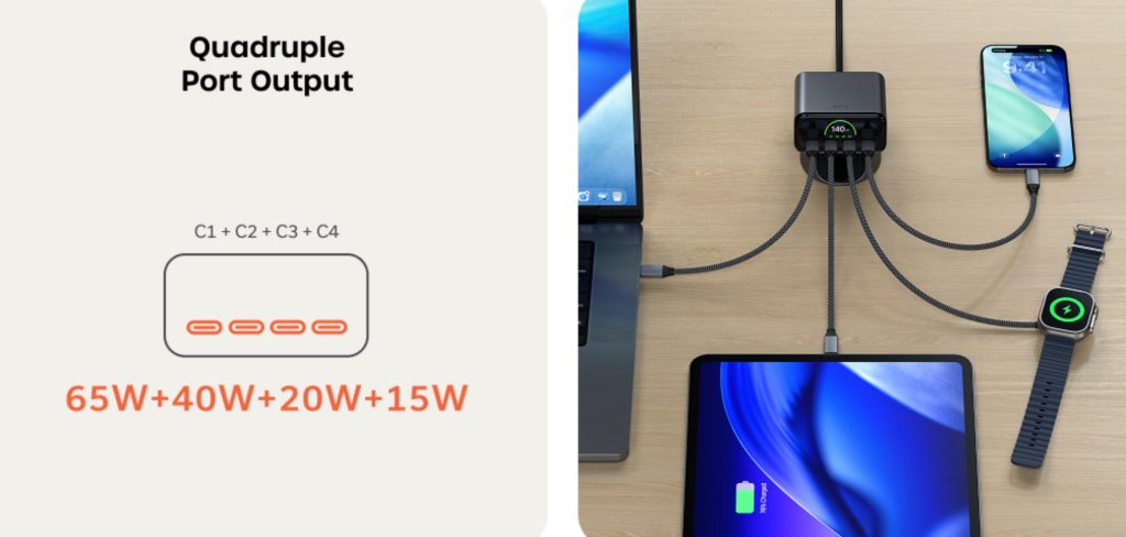 A close up of a device