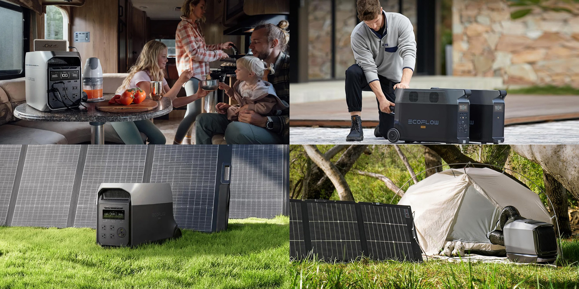 A collage of a man and a child