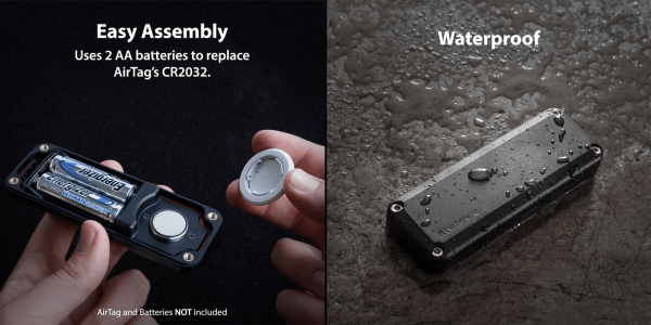 A hand holding a device with water on it