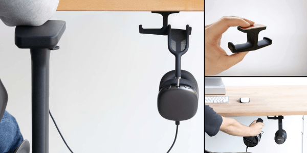 A close-up of a headphone