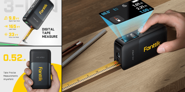 A digital tape measure device