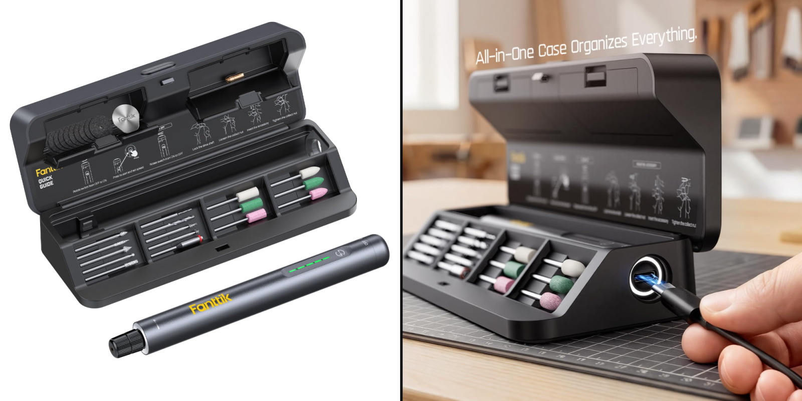 A close up of a tool