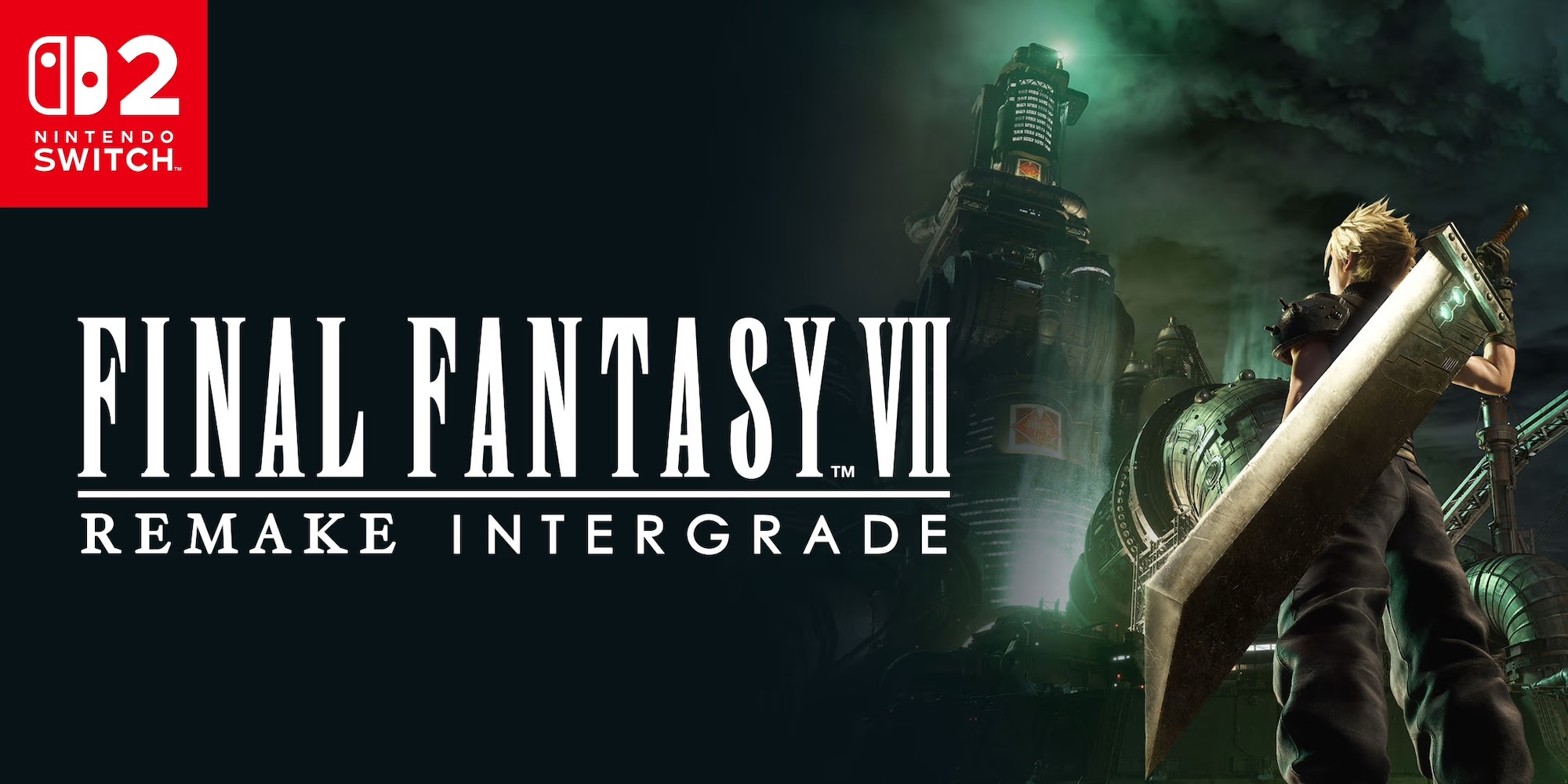 A video game advertisement with a large machine and a green light