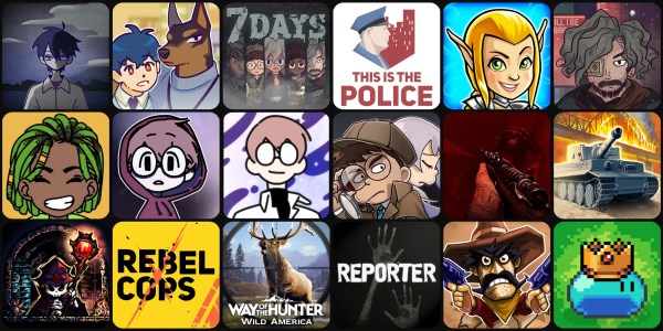 A collage of cartoon characters