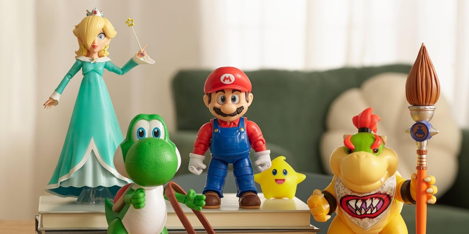 A group of toys on a table