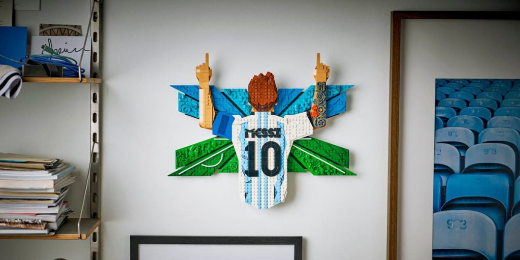 A lego figure of a man