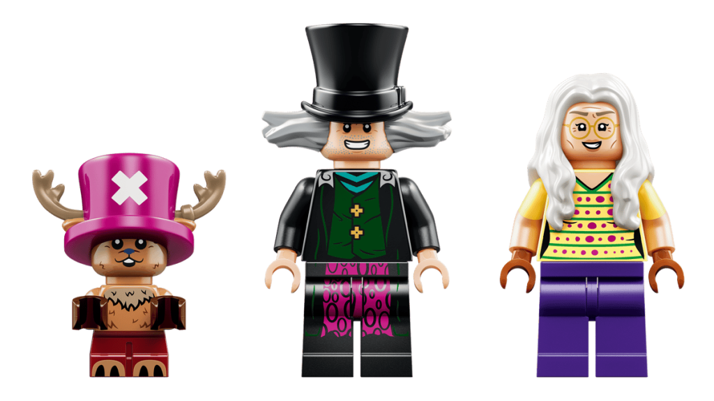 A group of lego figures