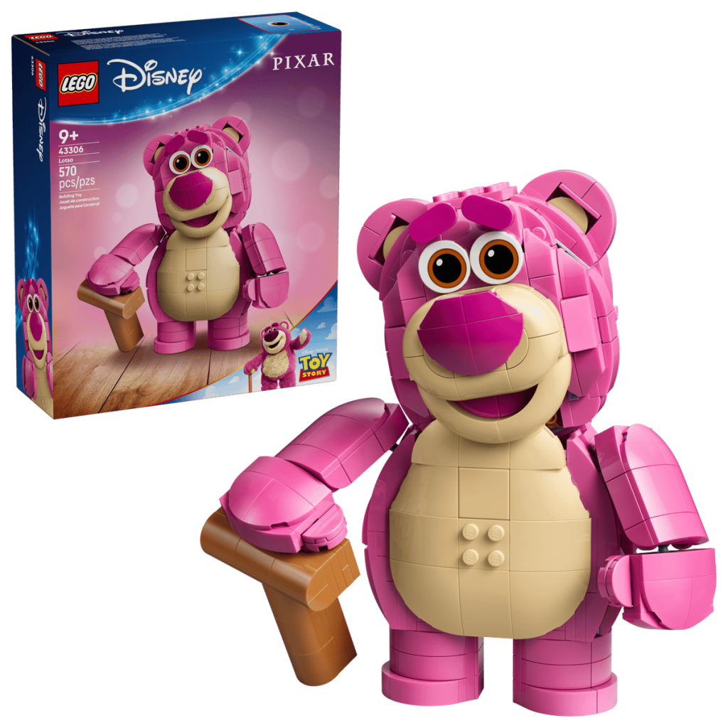 LEGO Toy Story bear made of building blocks 