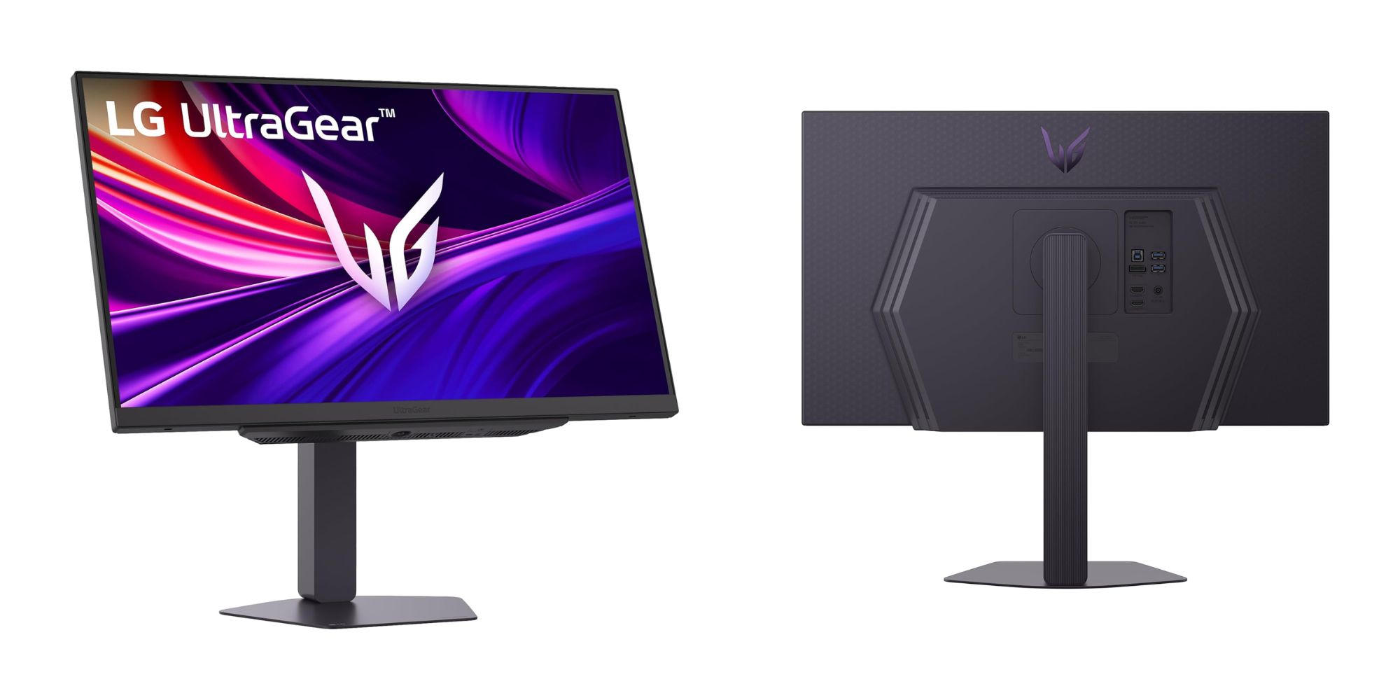 Image showing renders of LG UltraGear 27-inch gaming monitor.