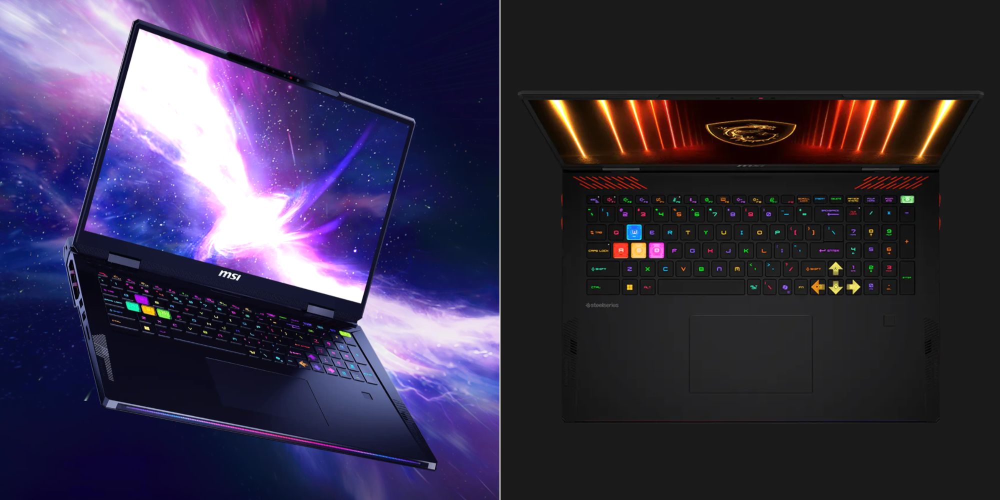 Image showing renders of MSI's 18-inch gaming laptop.