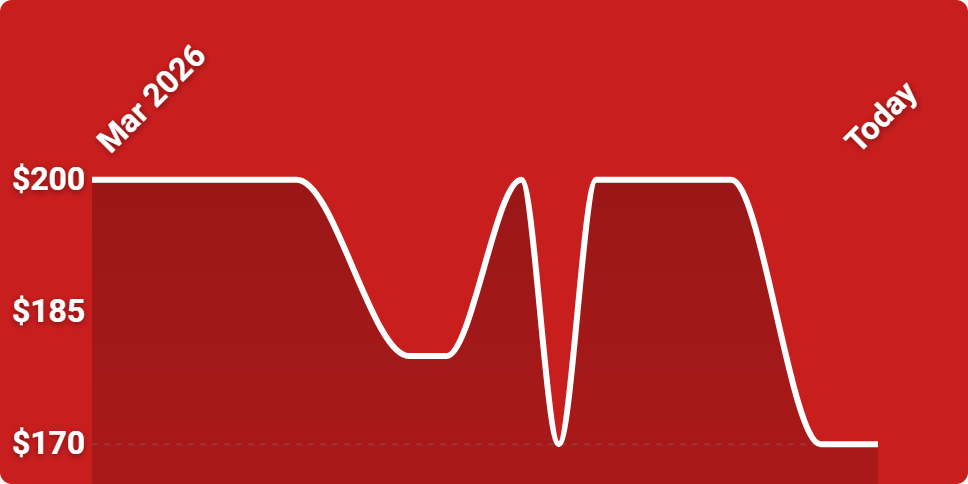 A red screen with a line on it