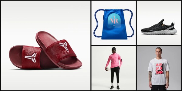 A collage of a woman and a bag