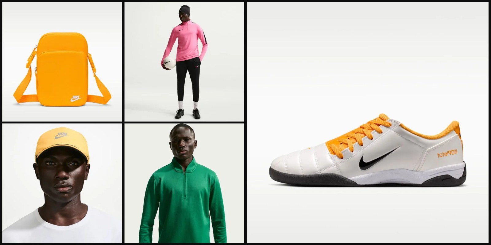 A collage of a man and a football player