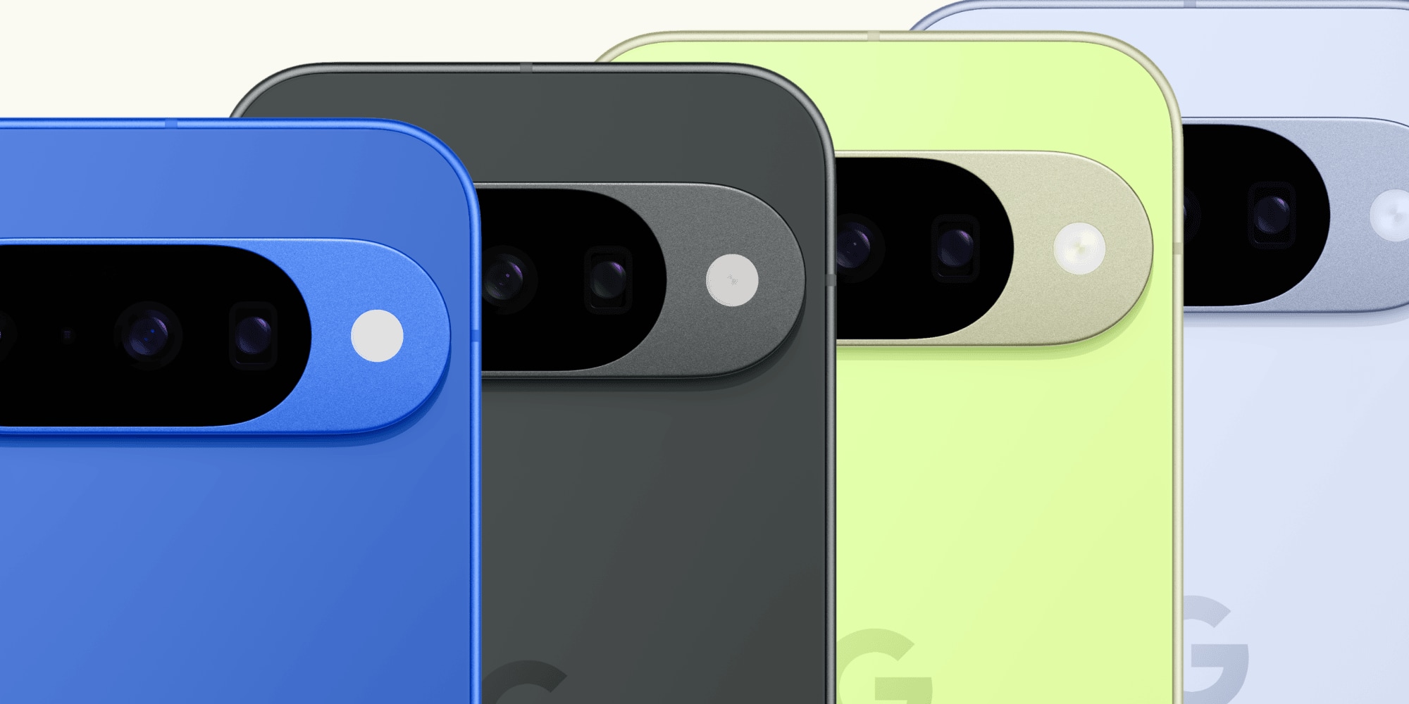 A group of cell phones