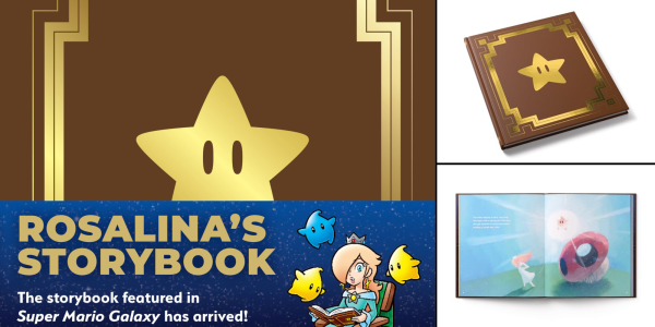 A book with a gold star and a cartoon character