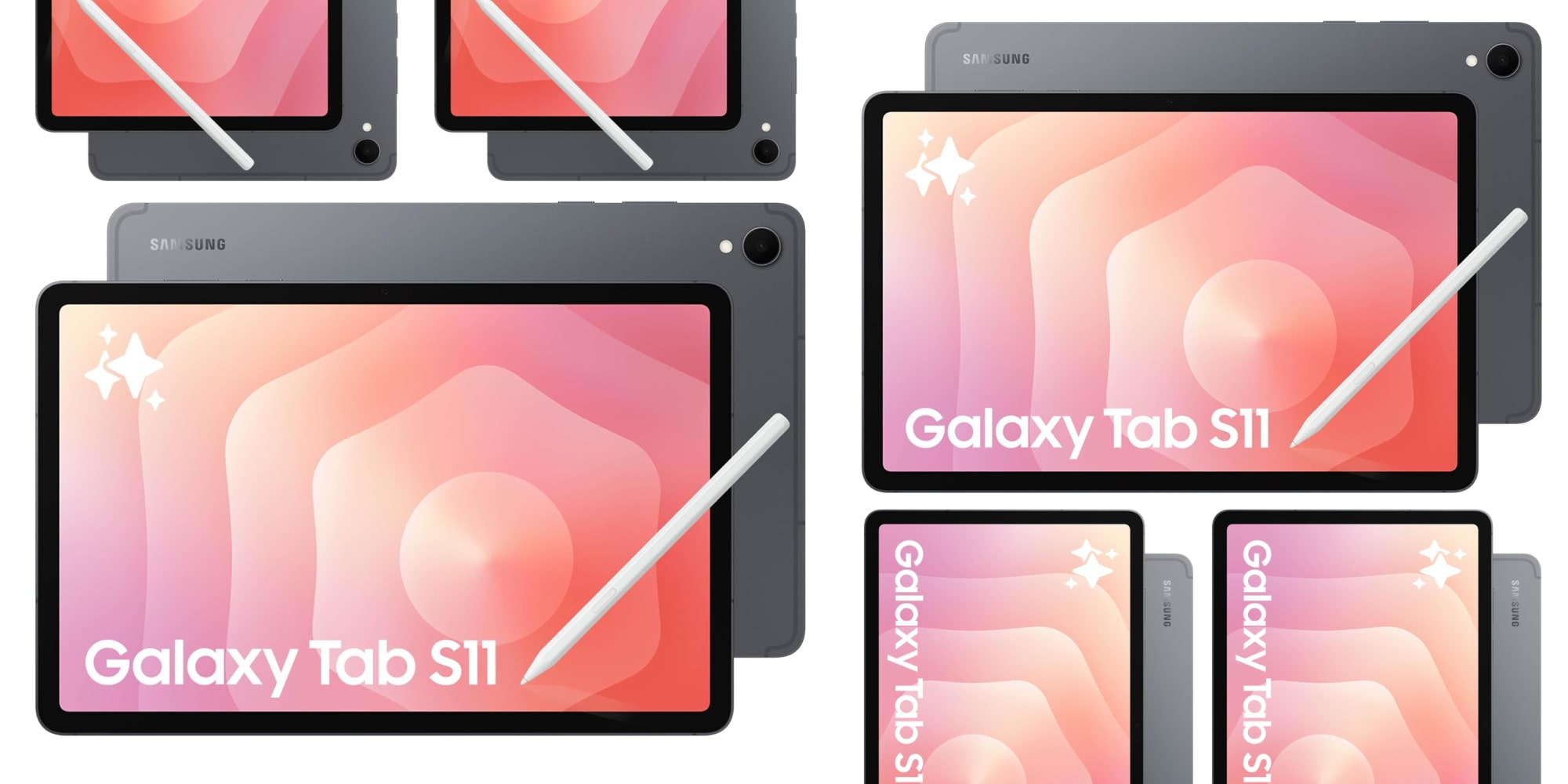 A group of rectangular devices