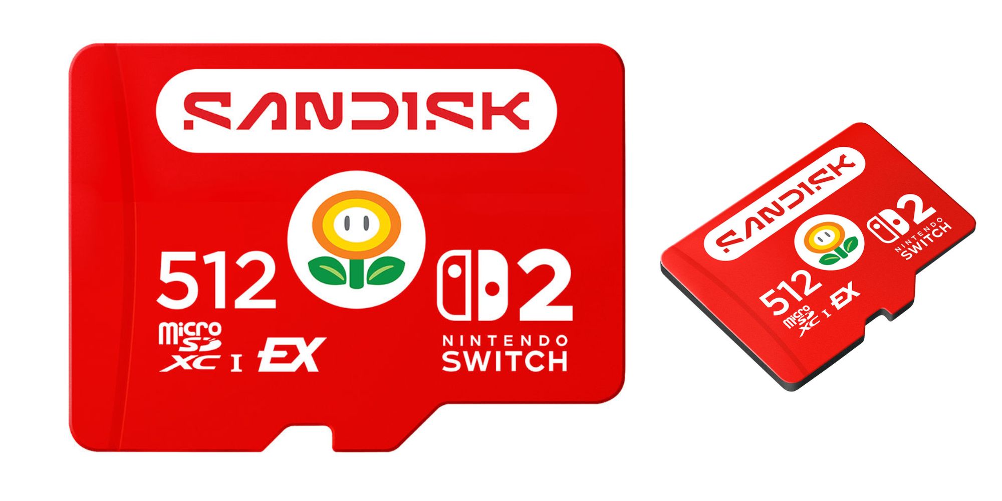 Image showing renders of SanDisk's 512GB Express microSD card.