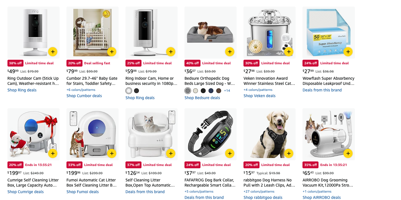 A screenshot of a website