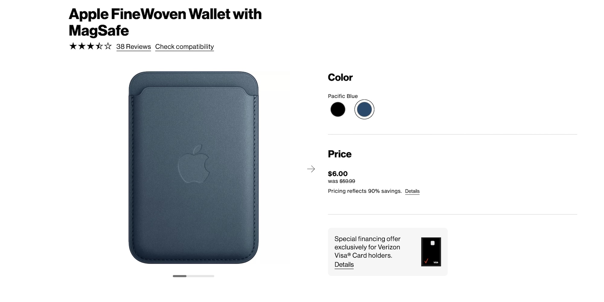 A close up of a wallet