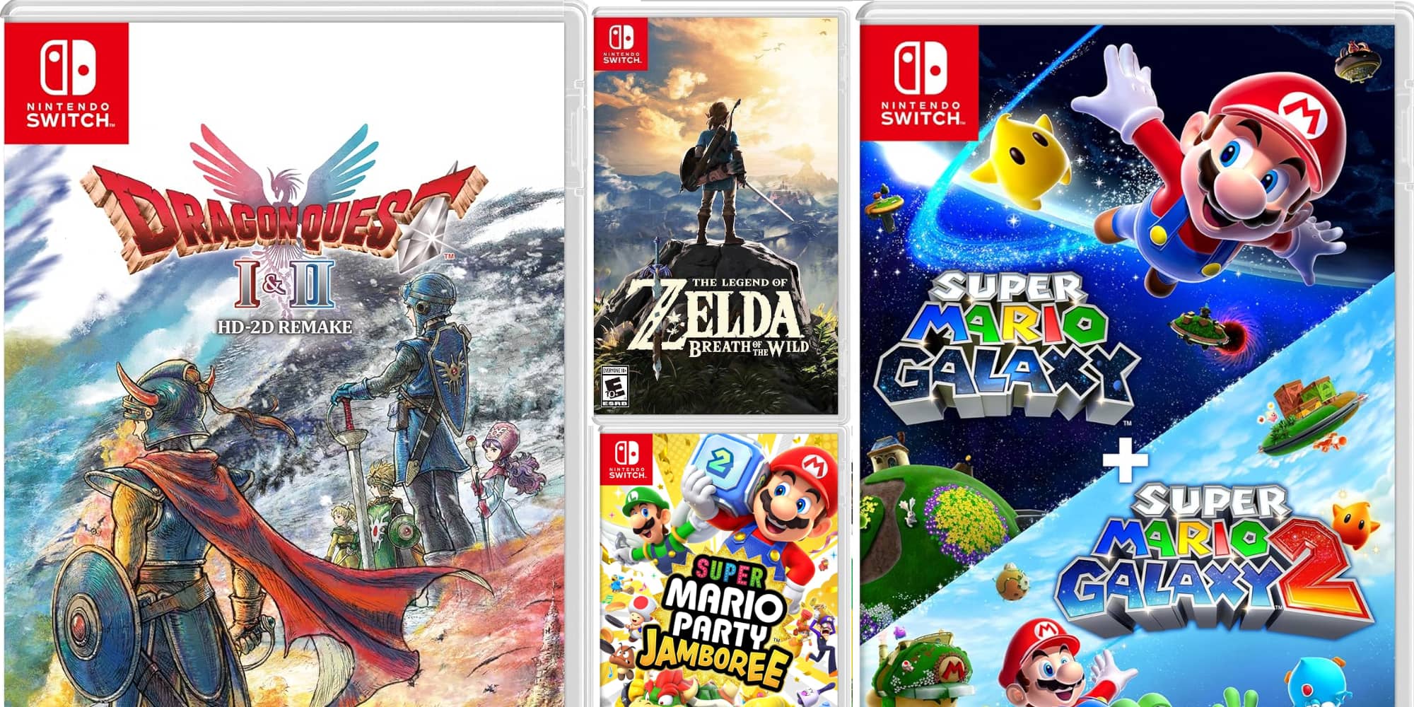 A group of video game cases