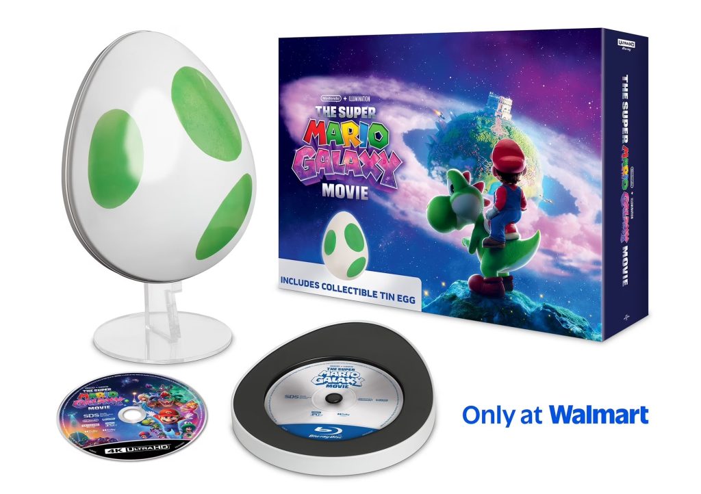 A video game box and a egg