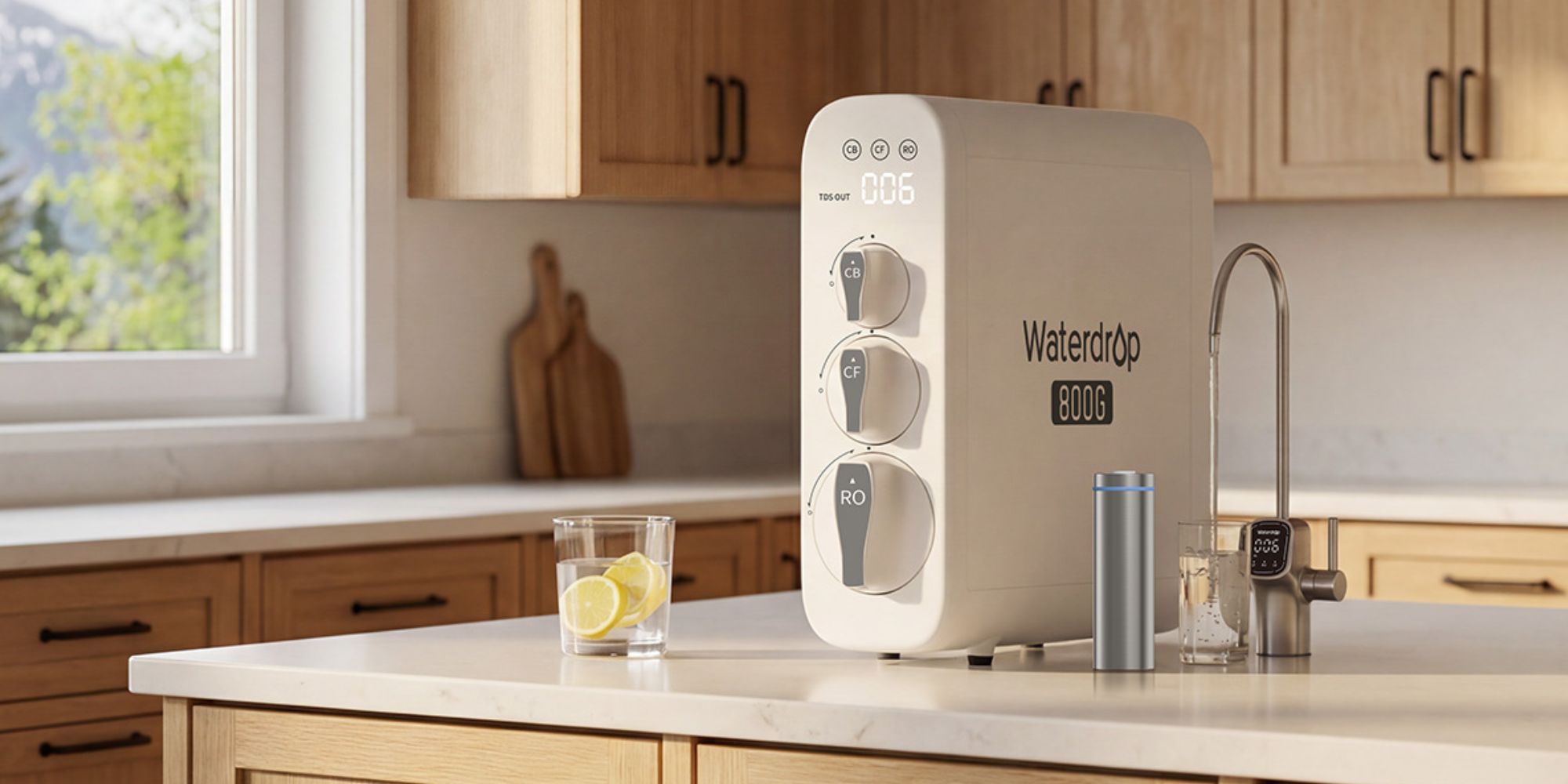 Image showing Waterdrop Filter's G3P800 system.