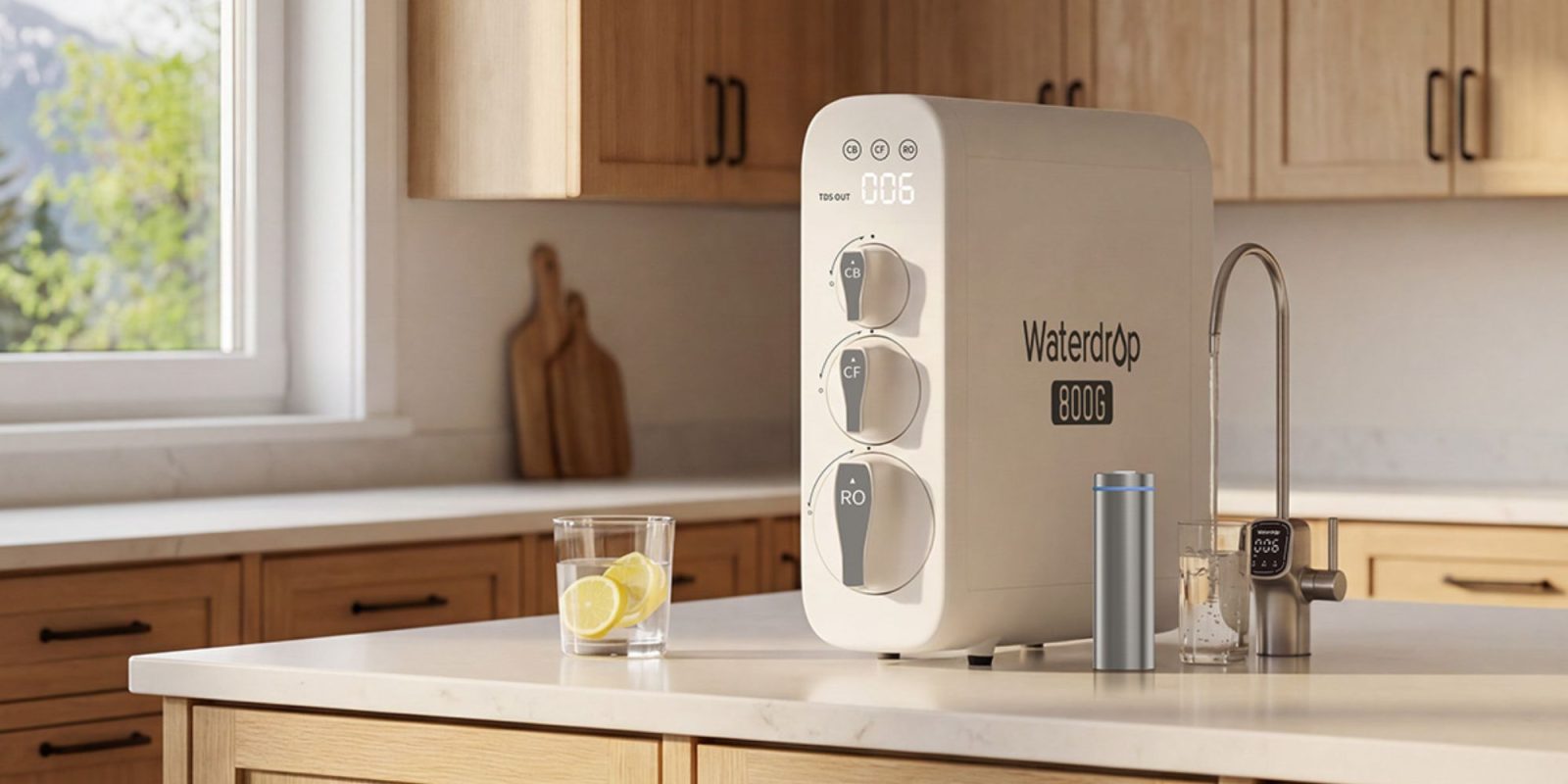 Image showing Waterdrop Filter's G3P800 system.