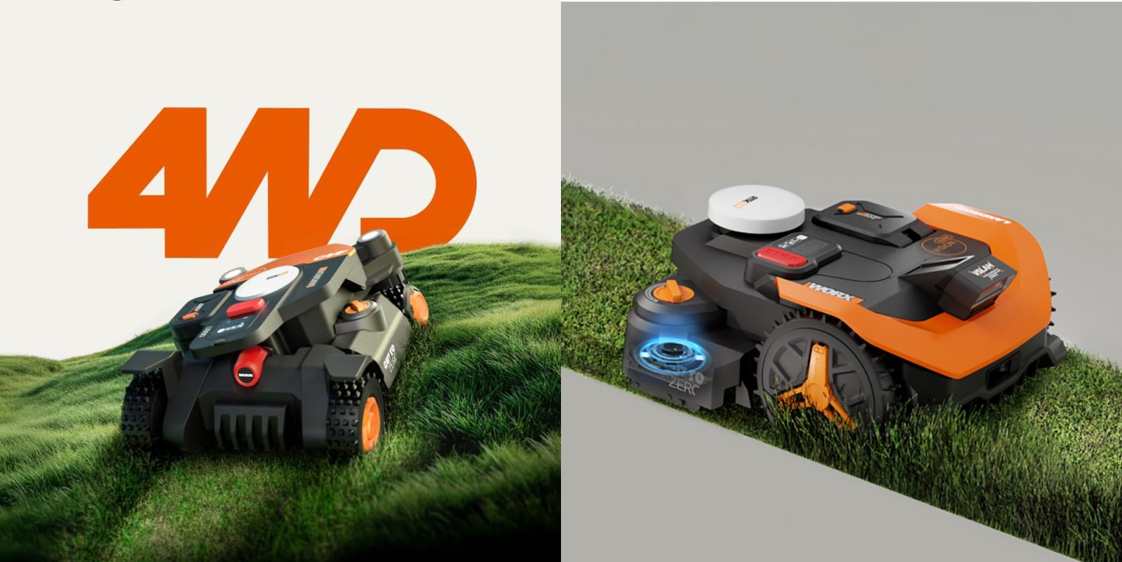 A machine on the grass