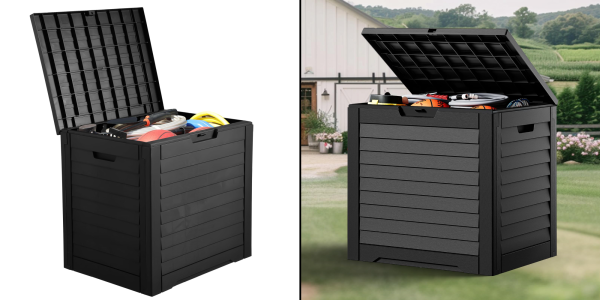 A black box with a lid open