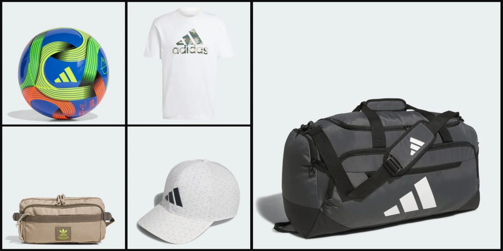 A collage of different items