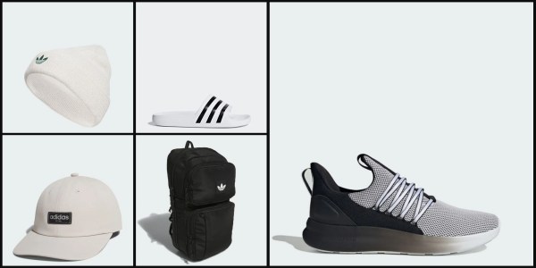 A collage of different shoes