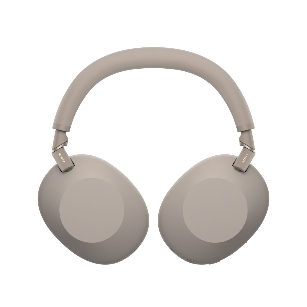 A close up of a headphone
