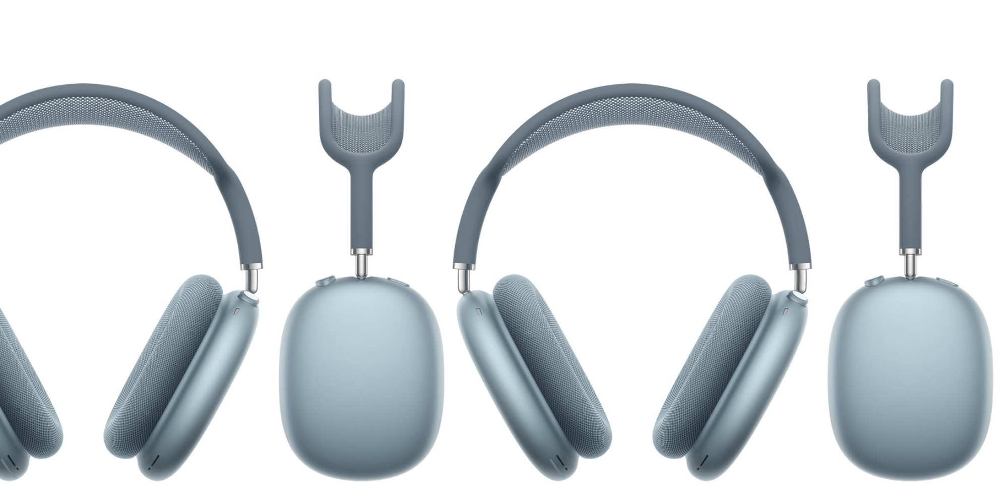 A group of headphones